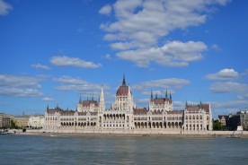 Hungarian Parliament across the Danube