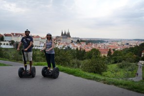 Our anniversary segway tour of Prague